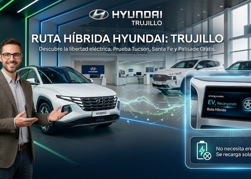 Descubre la increíble tecnología de los autos hibridos hyundai trujillo. Conoce la Tucson, Santa Fe y Palisade en Automotores Inka. ¡Maneja uno hoy!